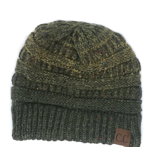 YJ-817 Ombre Olive Beanie