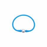 SB-2649 SILICONE BRACELET LIGHT BLUE