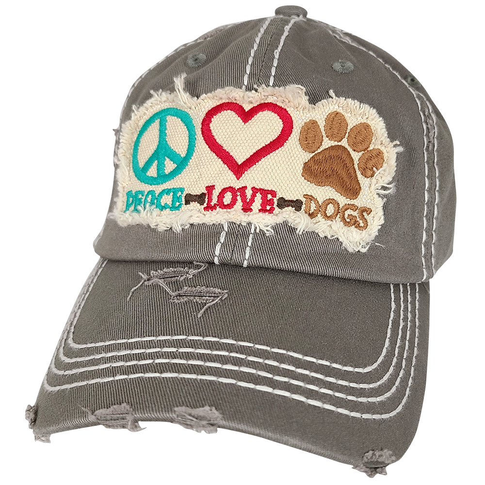 KBV-1405 Peace Love Dogs Moss