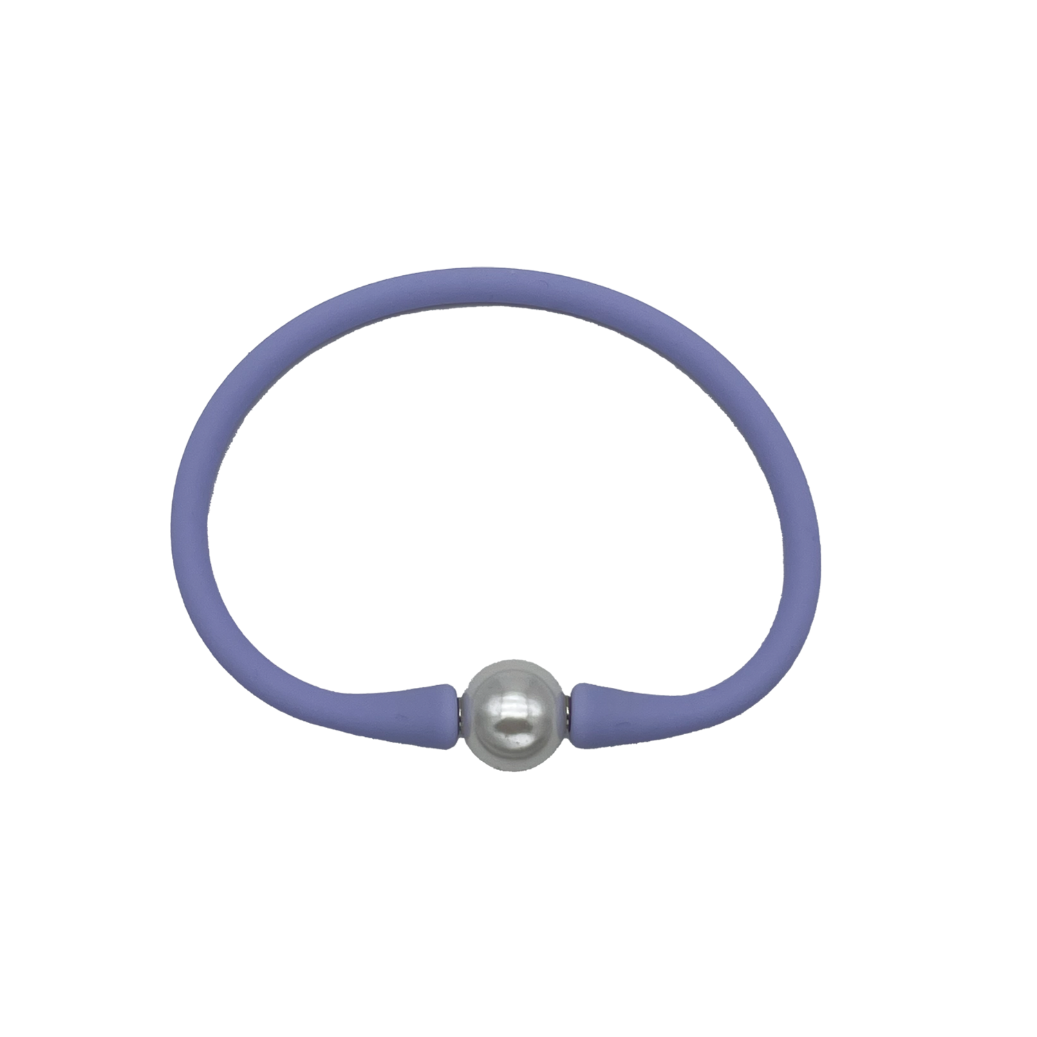 SB-2649 SILICONE BRACELET LAVENDER