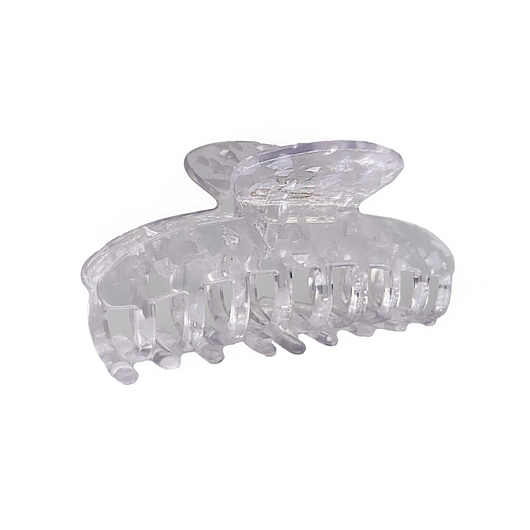 HCO-13M Oval Hair Clip-Clear White 7M