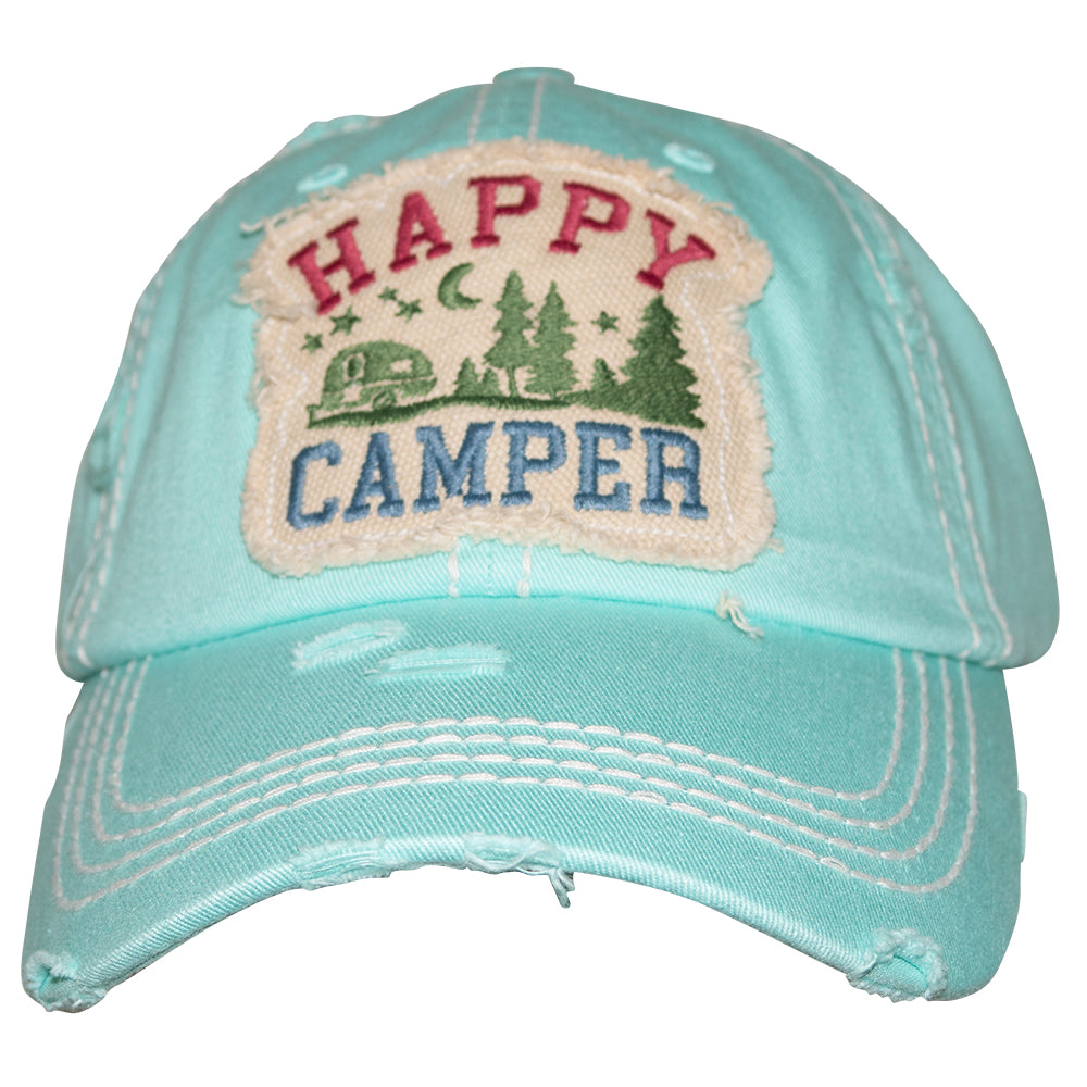 KBV-1371 Happy Camper Trees Diamond Blue