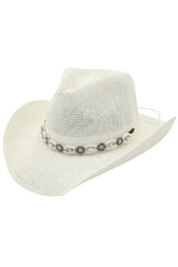 CBC-06 Cowgirl Hat White