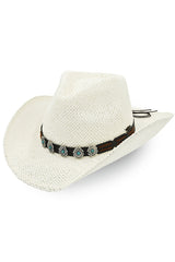 CBC-06 Cowgirl Hat White
