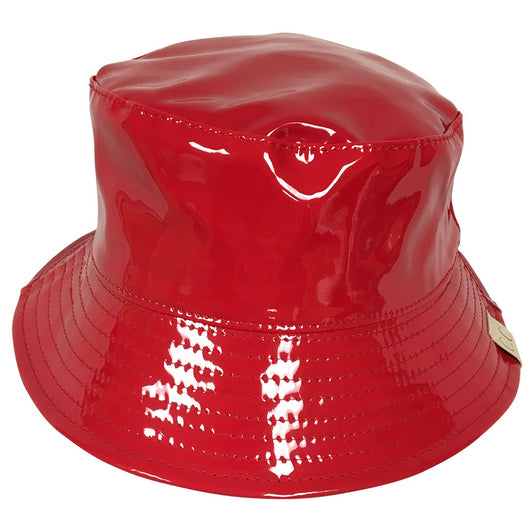 KIDS-2182 Rain Bucket Hat-Red