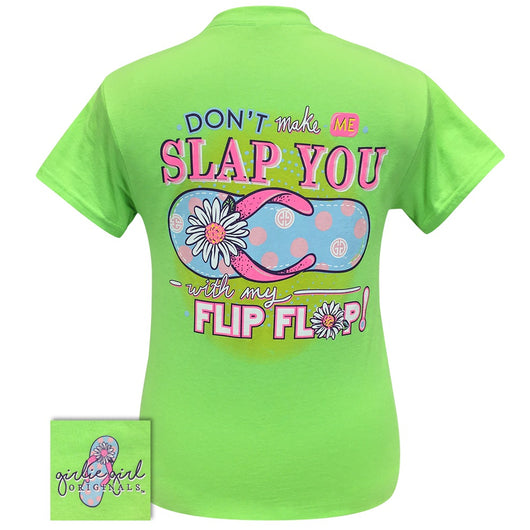 Slap You Flip Flop Neon Green SS-2218