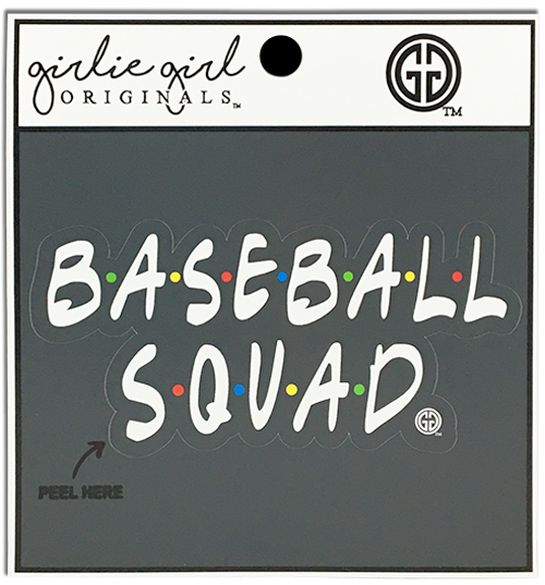 Decal/Sticker Baseball Squad 2157