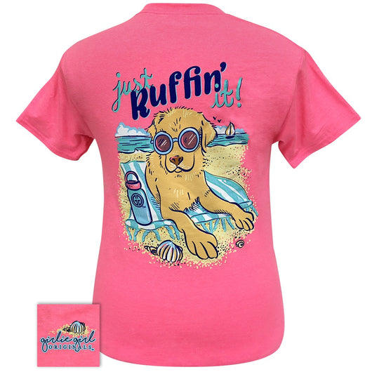 Just Ruffin It-Safety Pink SS-2228