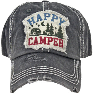 KBV-1371 Happy Camper Black