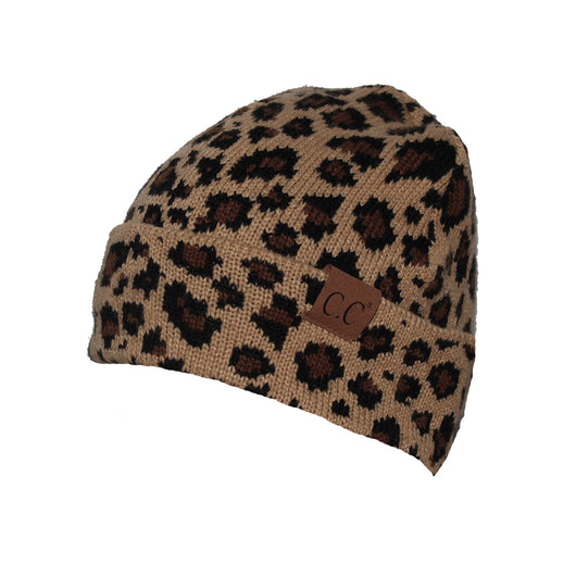 Hat-45 Leopard Beanie